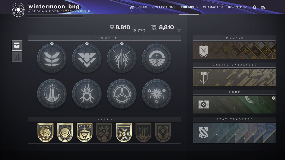 Image of the triumph screen